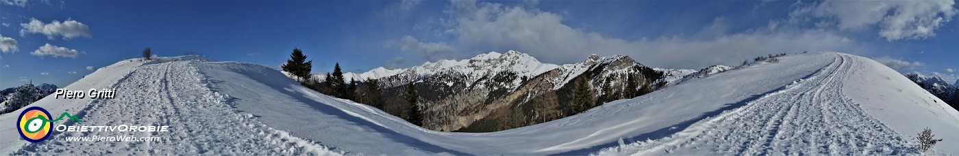 43 Proseguo oltre sul segnavia 119 sui dossi verso il Monte Torcola Vaga.jpg